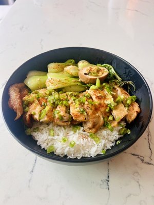 Pan-Seared Chicken Rice